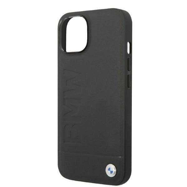 Case BMW BMHMP14MSLLBK iPhone 14 Plus 6.7 " sort / sort hårdkasse Signatur Logo Imprint Magsafe