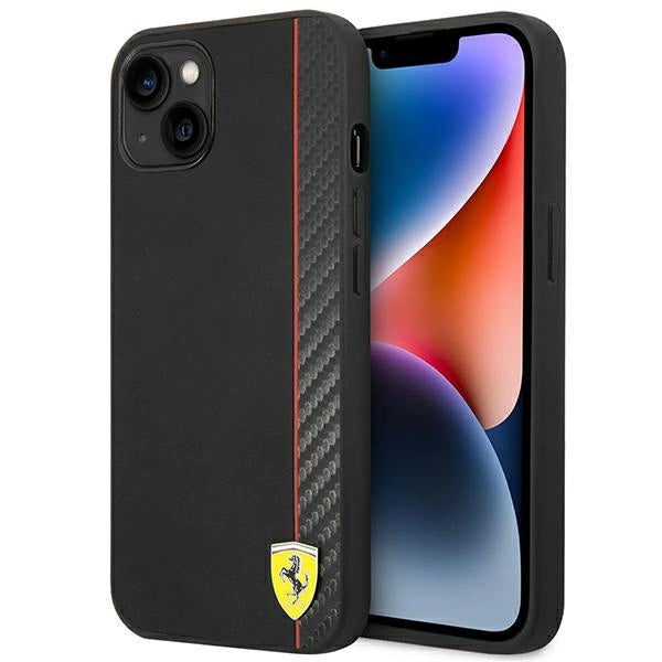 Ferrari FEHCP14MAXBK iPhone 14 Plus 6.7" sort/sort hardcase Carbon
