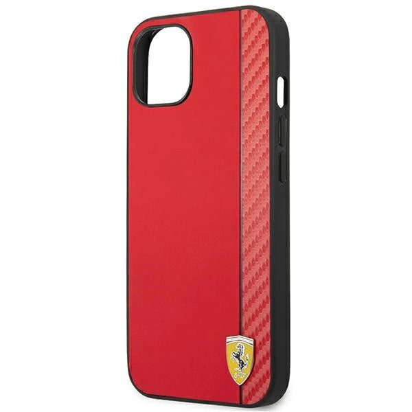 Ferrari FEHCP14MAXRE iPhone 14 Plus 6.7" rød/rød hardcase Carbon