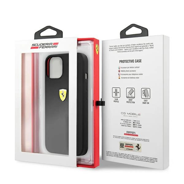 Ferrari FESSIHCP13SBK iPhone 13 mini 5.4" sort/sort hardcase Silikon