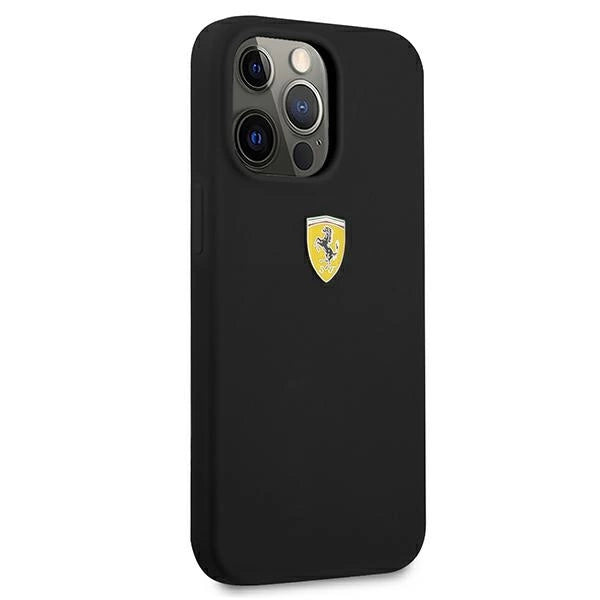 Ferrari FESSIHCP13XBK iPhone 13 Pro Max 6.7" sort/sort hardcase Silikon