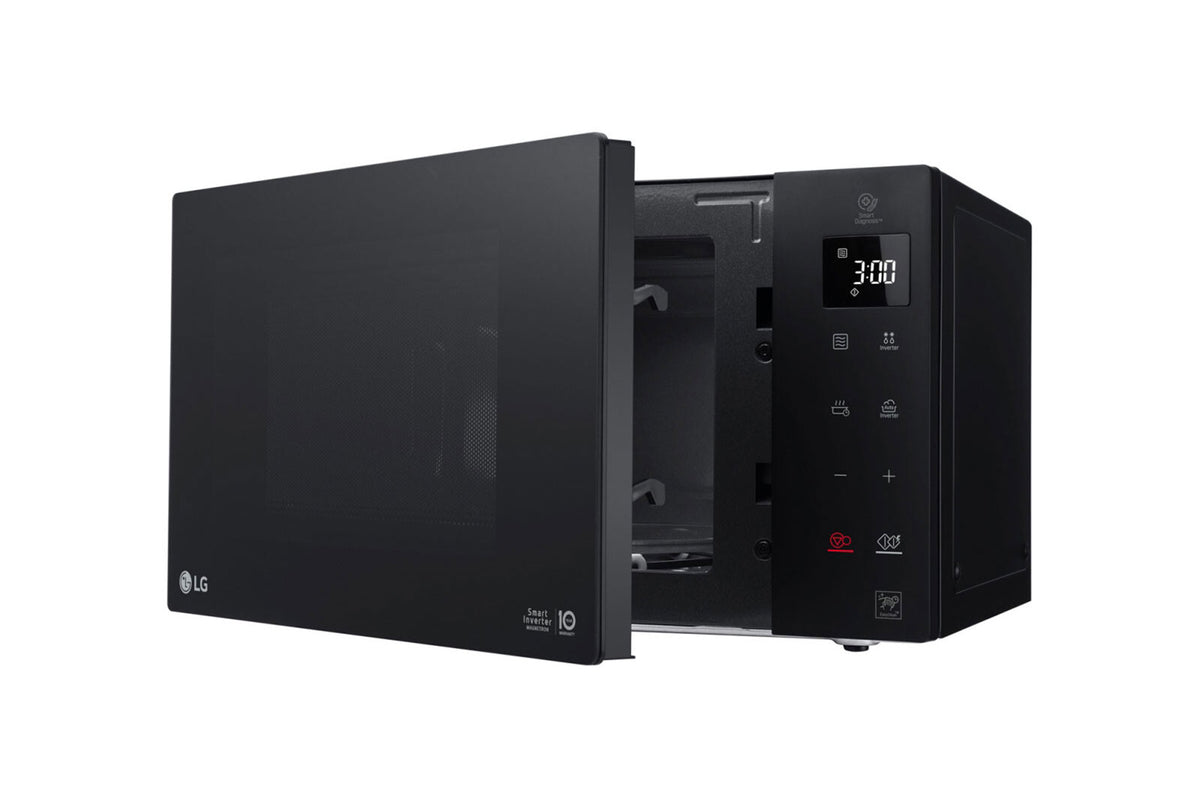 LG NeoChef MS 2535 GIB Sort Solo mikroovn Bordplade 25 L 300 W