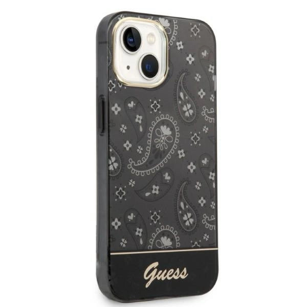 Guess GUHCP14MHGBNHK iPhone 14 Plus 6.7" sort/sort hardcase Bandana Paisley