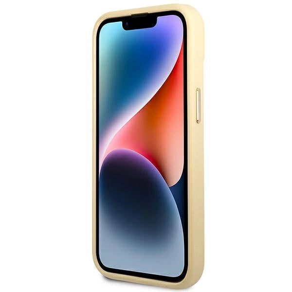 Guess GUHCP14MHGCRHD iPhone 14 Plus 6.7 " guld / guld hardcase Croco Collection