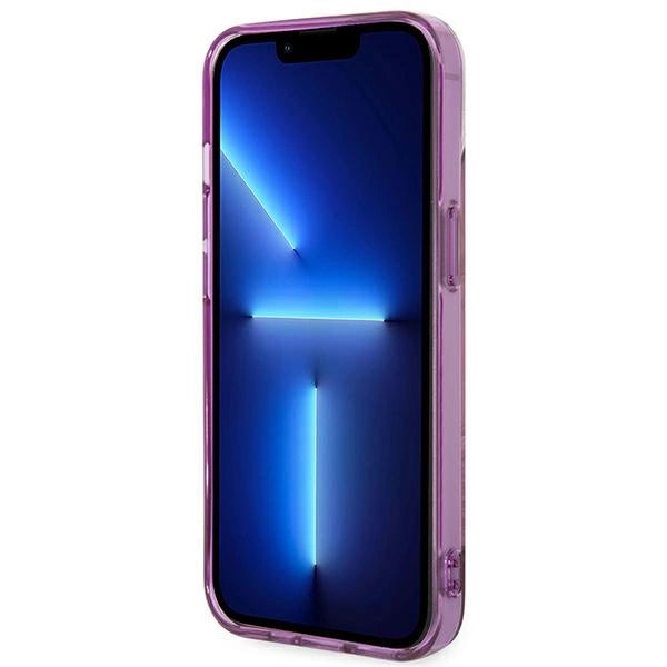 Guess GUHCP14MHGJGHP iPhone 14 Plus 6.7 " pink / pink hardcase Jungle Collection