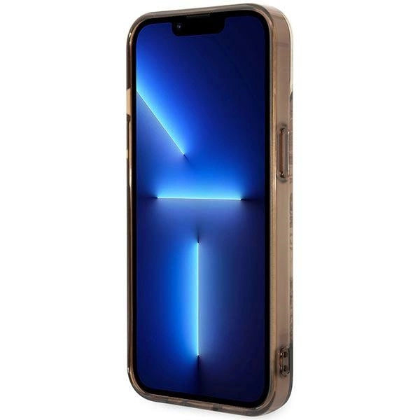 Guess GUHCP14MHGPLHC iPhone 14 Plus 6.7" oker hårdkasse Porcelæn Samling