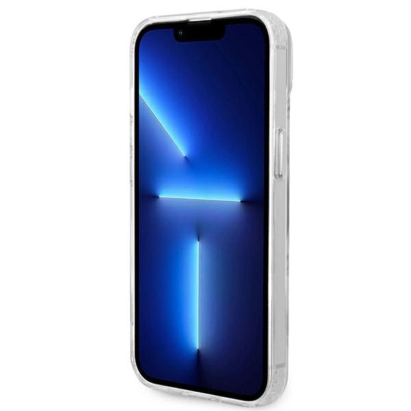 Guess GUHMP14MHTRMS iPhone 14 Plus 6.7" sølv/sølv hard case Metal Outline Magsafe