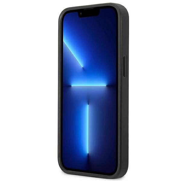 Karl Lagerfeld KLHCP13SSFMP2DG iPhone 13 mini 5,4 "hardcase sølv / sølv Saffiano Plaque