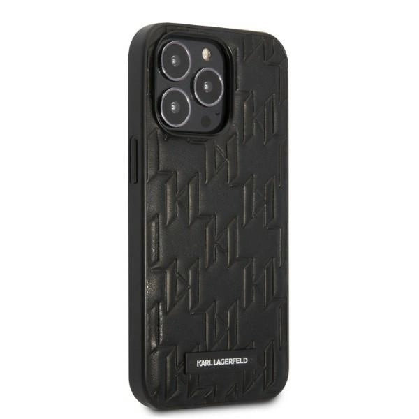 Karl Lagerfeld KLHCP13XMNMP1K iPhone 13 Pro Max 6,7" Hardcase sort/sort Monogram Plaque