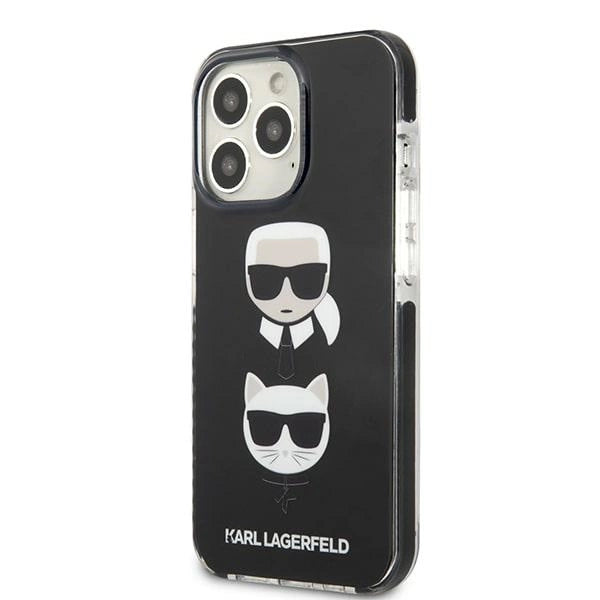 Karl Lagerfeld KLHCP13XTPE2TK iPhone 13 Pro Max 6,7" Hardcase sort Karl&Choupette Head
