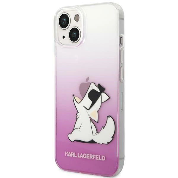 Karl Lagerfeld KLHCP14MCFNRCPI iPhone 14 Plus 6.7 "hardcase pink / pink Choupette Fun