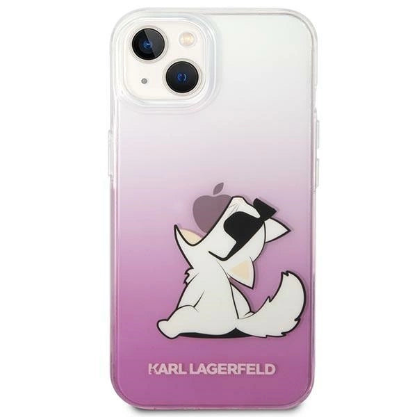 Karl Lagerfeld KLHCP14MCFNRCPI iPhone 14 Plus 6.7 "hardcase pink / pink Choupette Fun