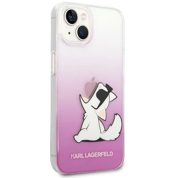 Karl Lagerfeld KLHCP14MCFNRCPI iPhone 14 Plus 6.7 "hardcase pink / pink Choupette Fun
