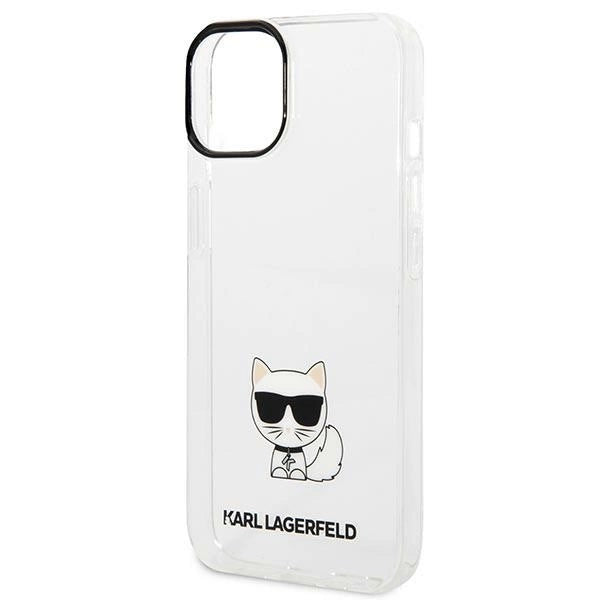 Karl Lagerfeld KLHCP14MCTTR iPhone 14 Plus 6.7 "hardcase klar / gennemsigtig Choupette Body
