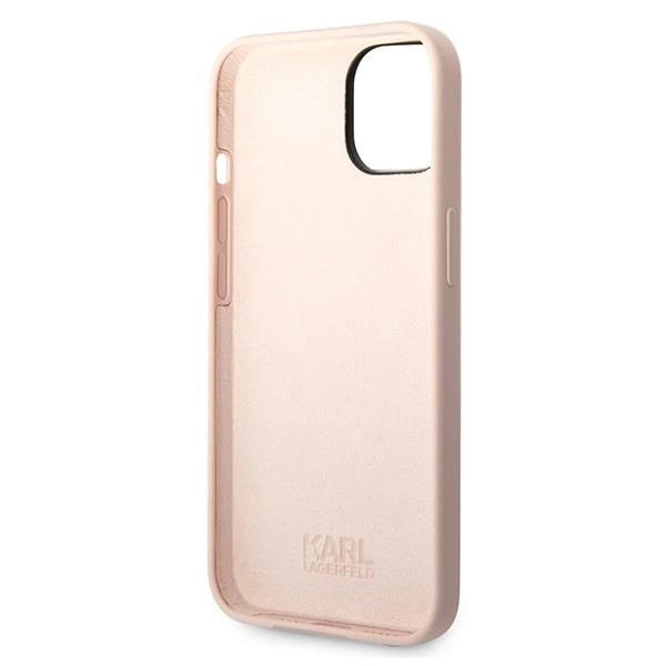 Karl Lagerfeld KLHCP14MSLKHLP iPhone 14 Plus 6.7 "Hardcase pink / pink Silicone Karl's Head