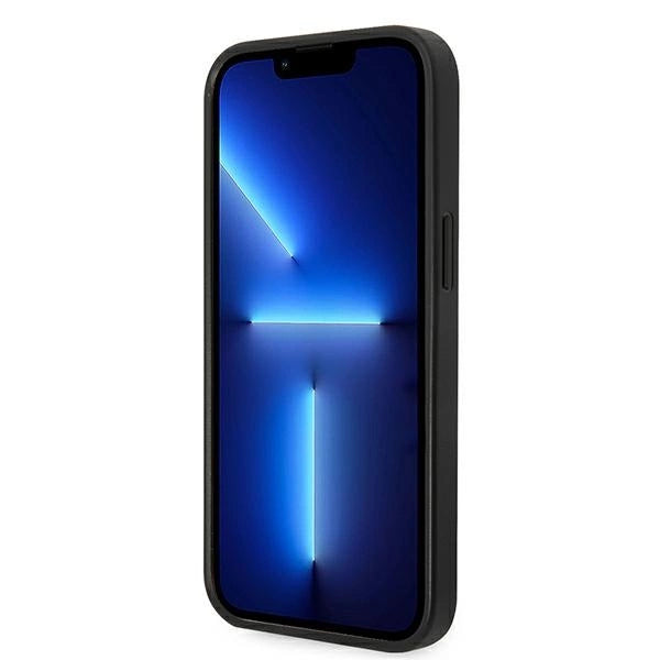 Karl Lagerfeld KLHCP14SSAPKHG iPhone 14 6,1" srebrny/silver hardcase Saffiano Karl's Head Patch