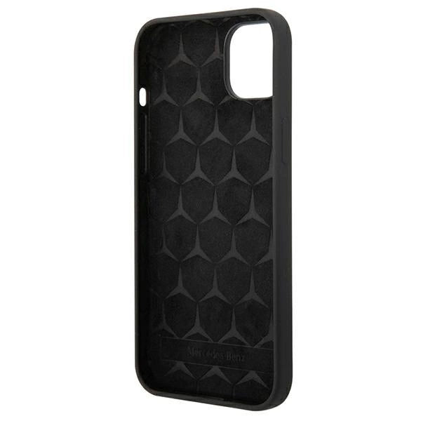Mercedes Silicone Line-hylster til iPhone 14 Plus - sort