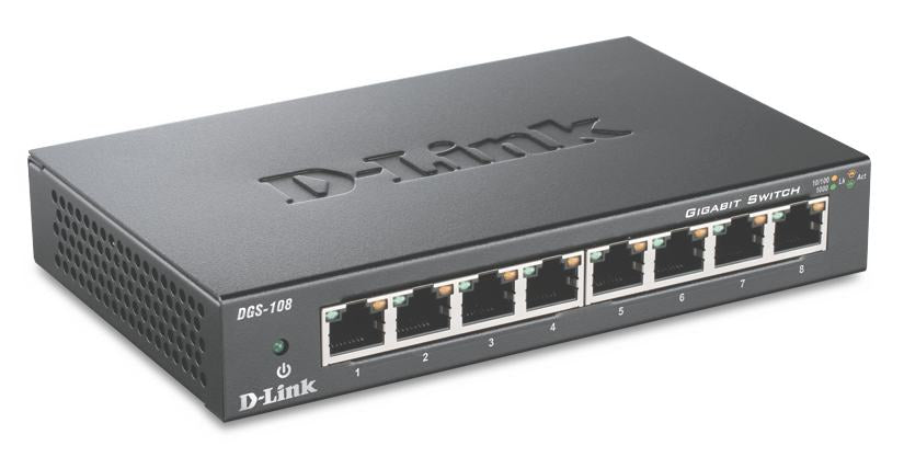 D-Link DGS-108 Sort