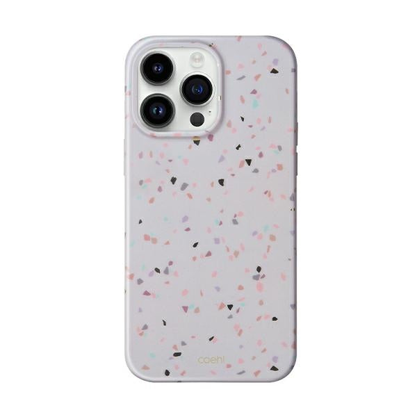 Uniq Coehl Terrazzo case til iPhone 14 Pro - sand