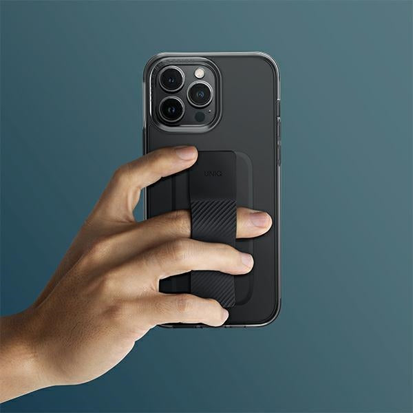 Uniq Heldro Mount-hylster til iPhone 14 Plus - sort