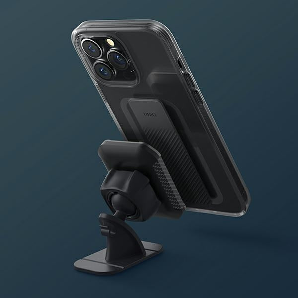 Uniq Heldro Mount-hylster til iPhone 14 Plus - sort