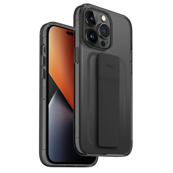 Uniq Heldro Mount case til iPhone 14 Pro Max - grå