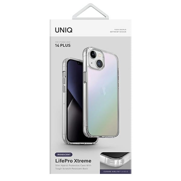 Uniq LifePro Xtreme fodtøj til iPhone 14 Plus - iriserende