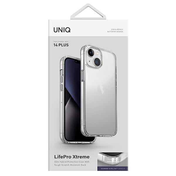 Uniq LifePro Xtreme-hylster til iPhone 14 Plus - gennemsigtigt