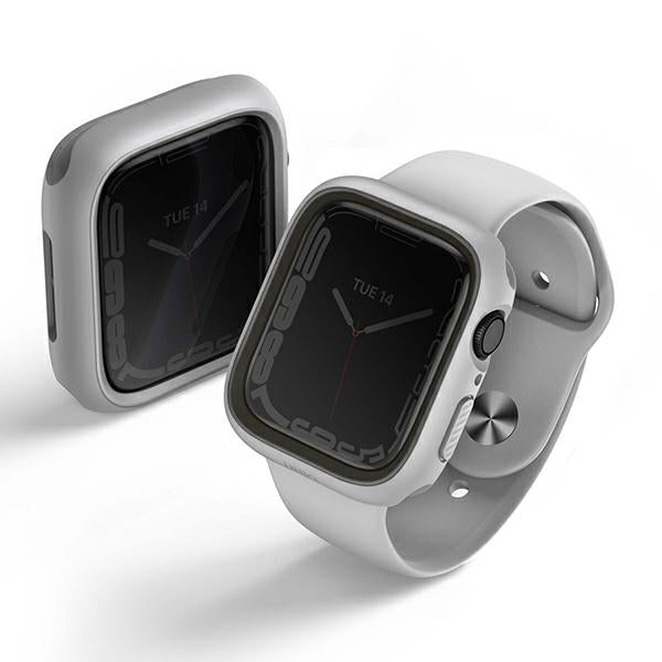 Uniq Moduo case til Apple Watch 4/5/6/7/8/SE/SE2 40/41mm - kridtgrå