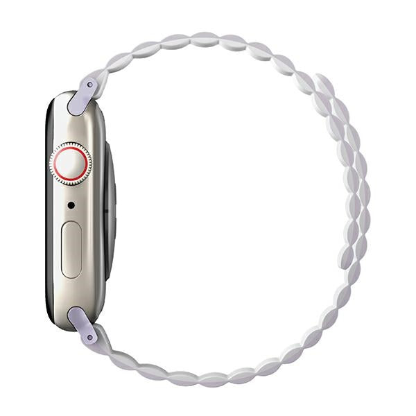 Uniq Revix rem til Apple Watch 1/2/3/4/5/6/7/8/SE/SE2/Ultra 42/44/45/49 mm - lilla-hvid