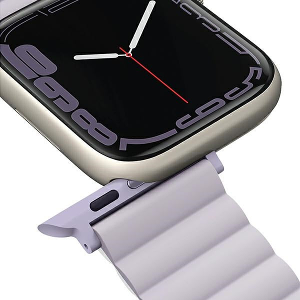 Uniq Revix rem til Apple Watch 1/2/3/4/5/6/7/8/SE/SE2/Ultra 42/44/45/49 mm - lilla-hvid