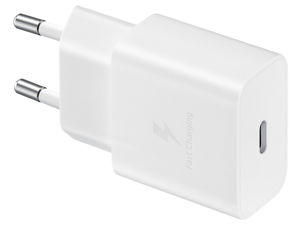 Samsung EP-T1510NWEGEU oplader til mobil enhed Universel Hvid Vekselstrøm Hurtig opladning Indendørs