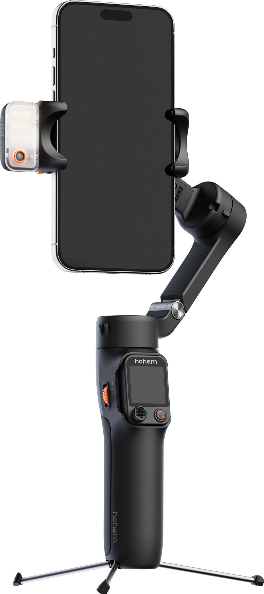 Hohem HPG-V3U stabilisator til kamera Smartphone kamera stabilisator Sort
