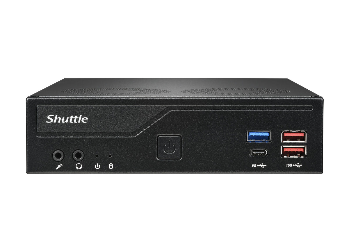 Shuttle XPC slim DH770 Mini PC Barebones Sort