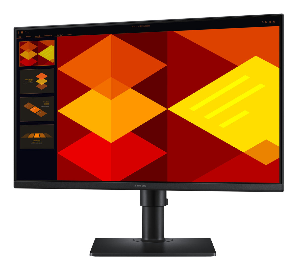 Samsung LS24D400GSUXXE computerskærm 61 cm (24") 1920 x 1080 pixel Fuld HD LCD Sort