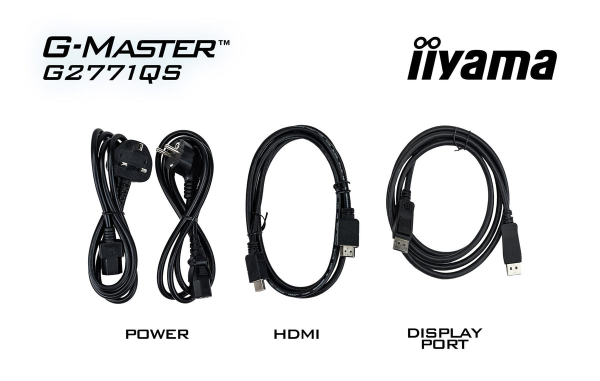 IIYAMA 68.6cm(27)G2771QS-B1 16:9 2xHDMI+DP IPS Black