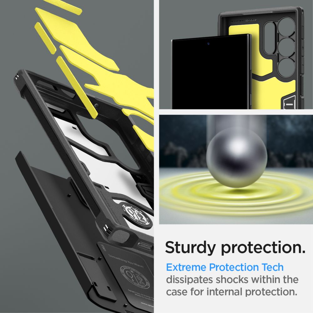 Spigen Tough Armor Galaxy S24 Ultra Sort