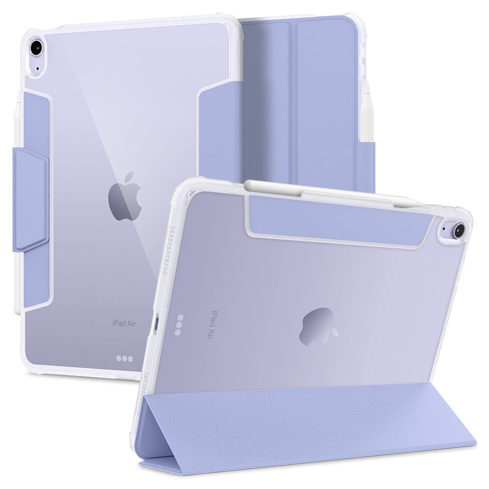 Spigen Ultra Hybrid Pro Ipad Air 10.9” 4 / 5 / 2020 2022 / 11” 6 / 7 / 8 / 2024 2026 Lavendel