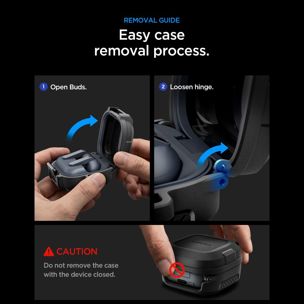 Spigen Lock Fit Samsung Galaxy Buds 4 / 4 Pro Matsort
