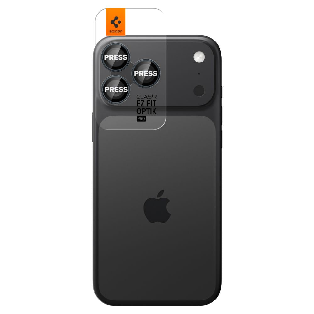 Kamera Beskyttelse Spigen Optik Pro Glas.Tr ”Ez Fit” Camera Protector 2 Pack Iphone 14 Pro / Max / 15 Pro / Max / 16 Pro / Max / 17 Pro / Max Blue Titanium