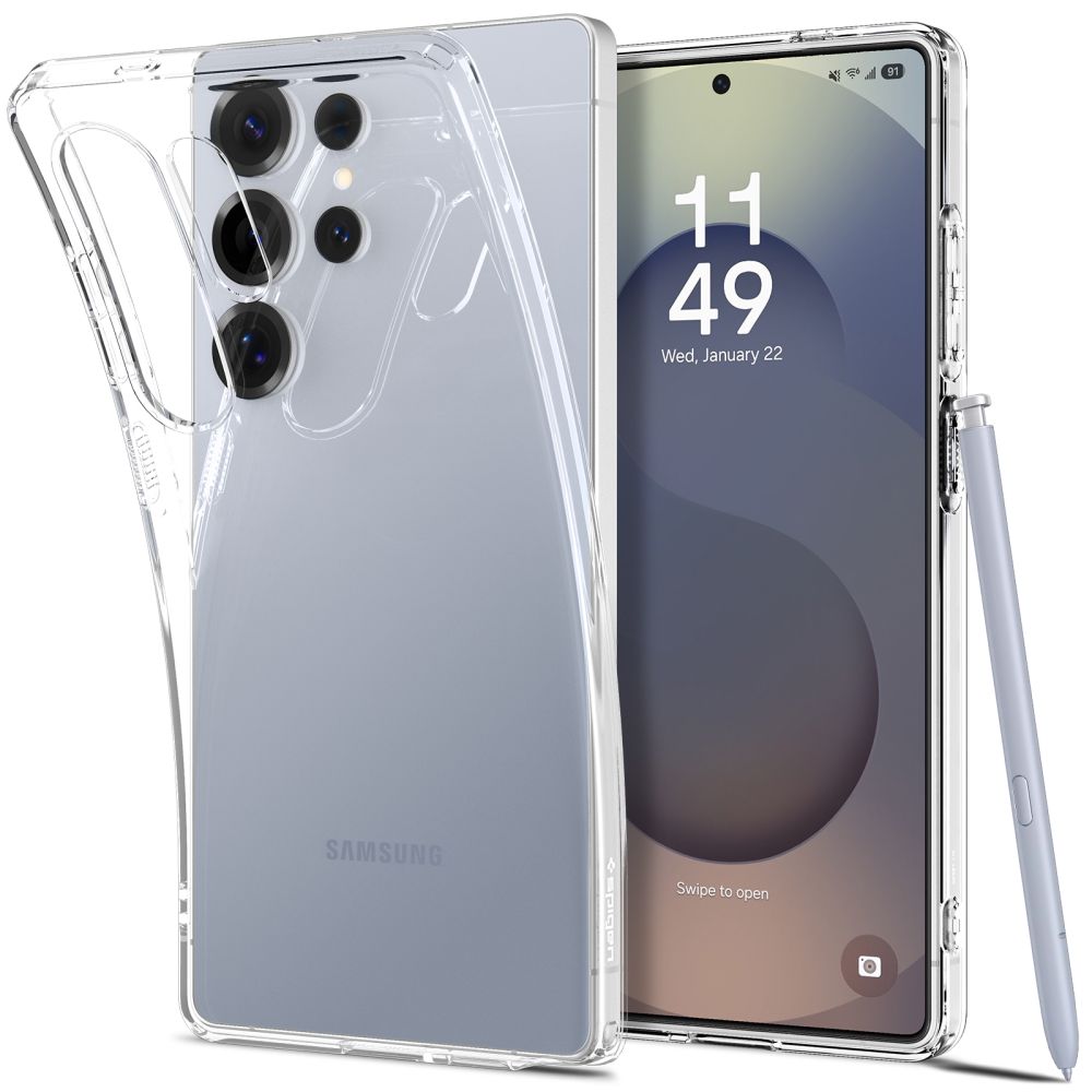 Spigen Liquid Crystal Galaxy S25 Ultra Crystal Clear