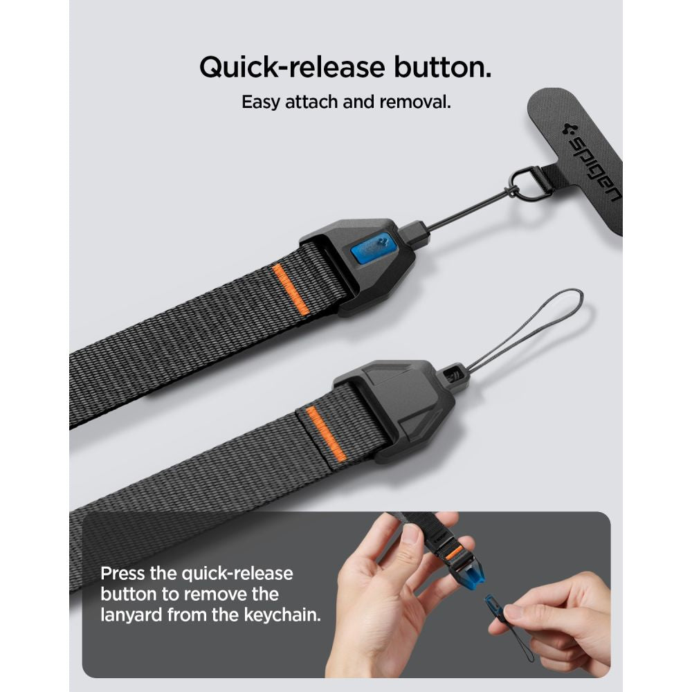 Spigen Universal Justerbar Håndledsstrop Sort