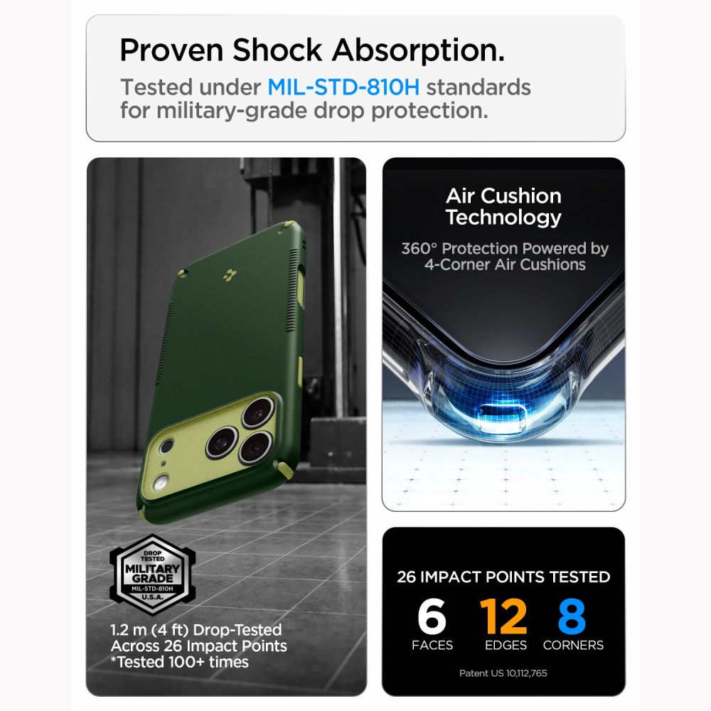 Spigen Nano Pop Hybrid Magsafe Iphone 17 Pro Max / 18 Pro Max Avo Grøn
