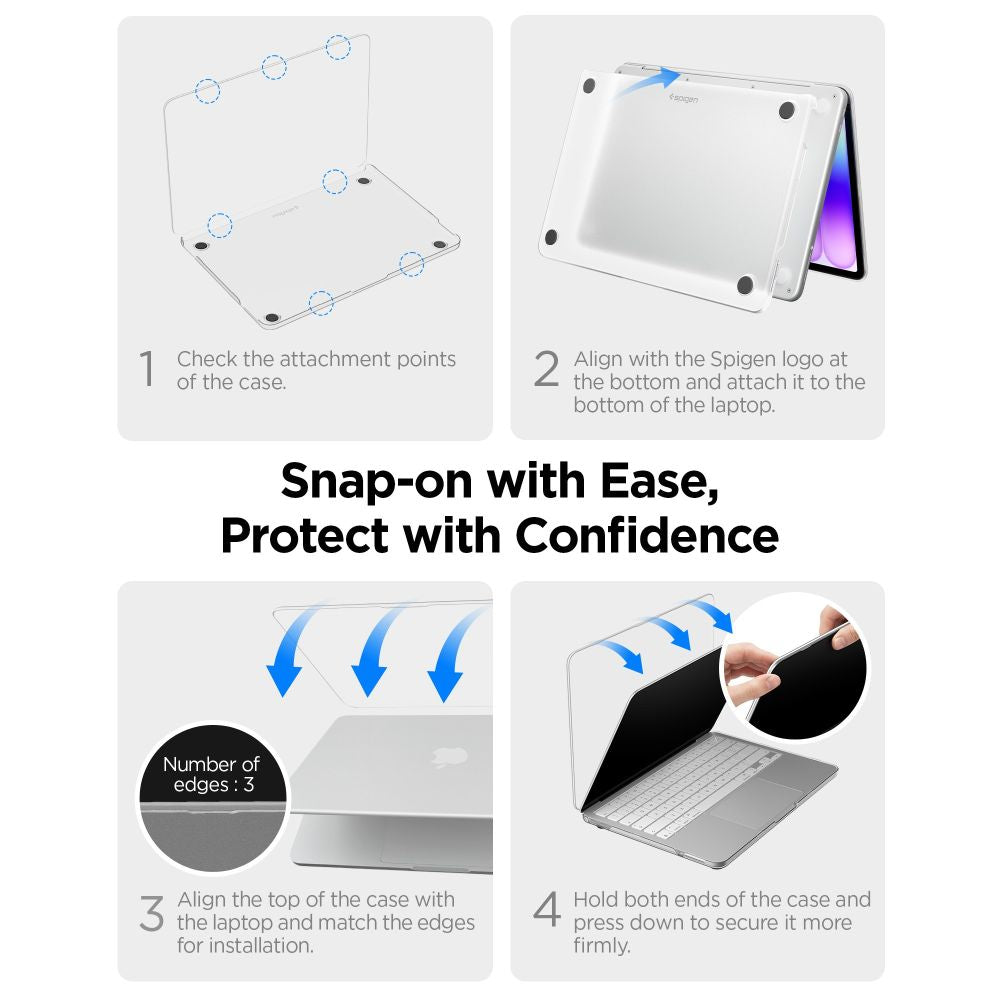 Spigen Airskin Macbook Neo 13 2026 Frost Indigo