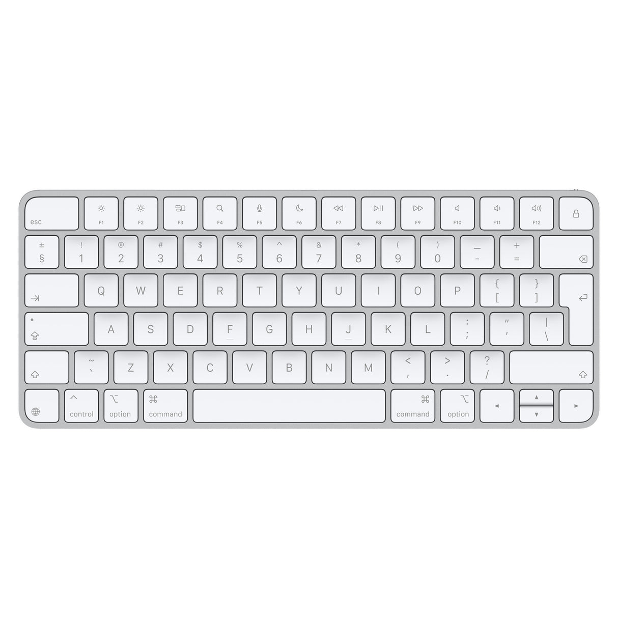 Apple Magic tastatur Universel USB + Bluetooth QWERTY Engelsk Hvid