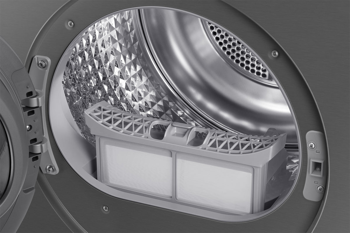 Samsung Series 9 DV90F09F4S tørretumbler Fritstående Front-læsning 9 kg Mørkegrå