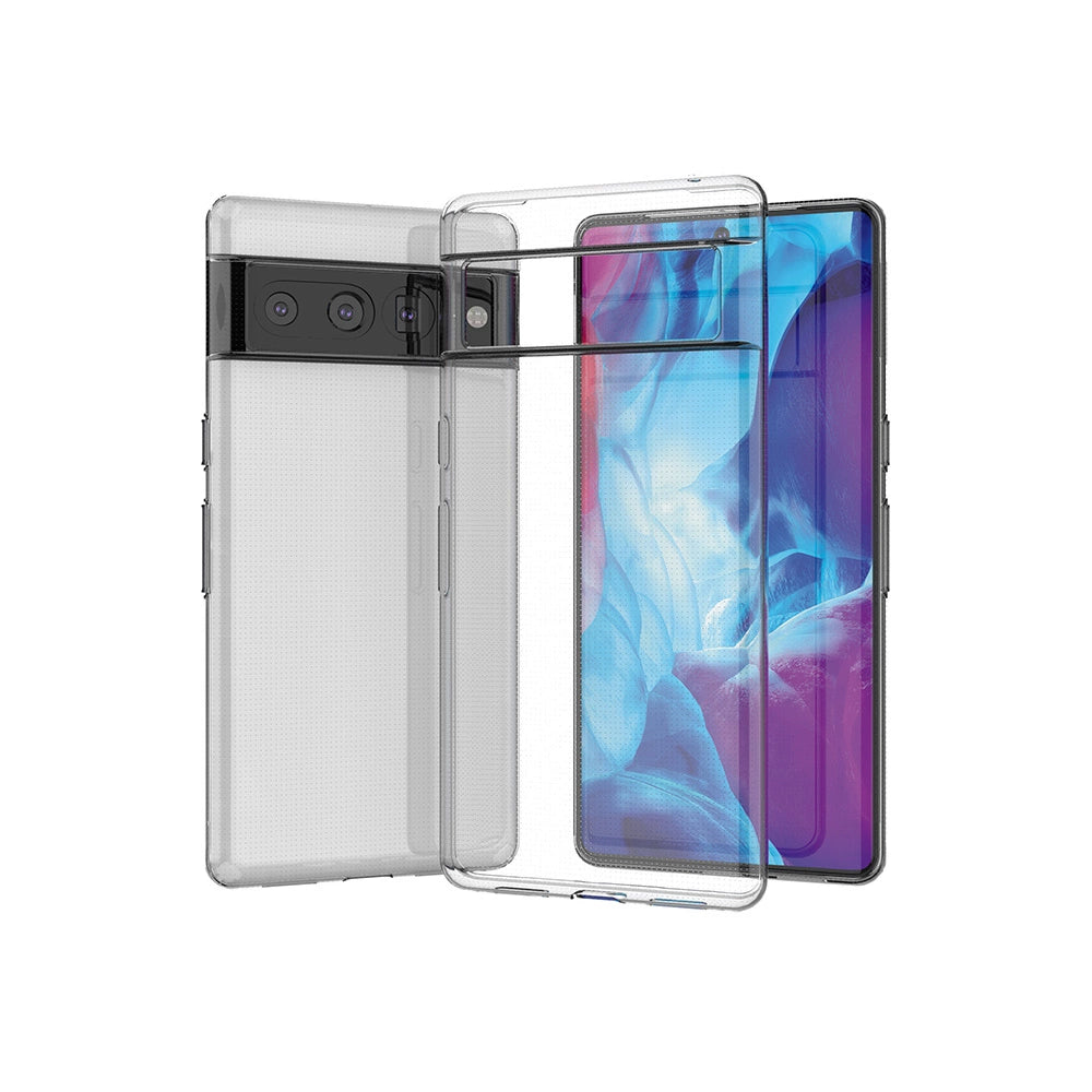 Ultra Clear 0,5 mm Google Pixel 7 Pro Case Gel Bagside Transparent