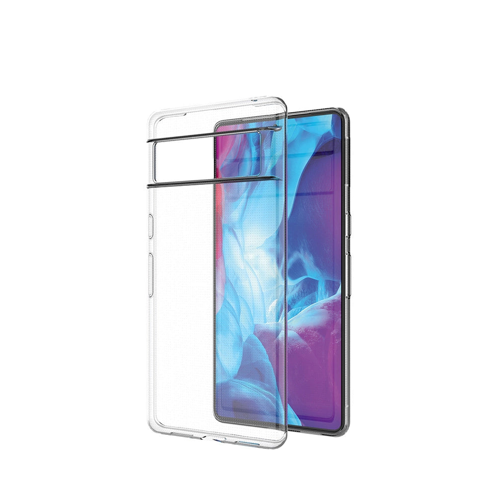 Ultra Clear 0,5 mm Google Pixel 7 Pro Case Gel Bagside Transparent