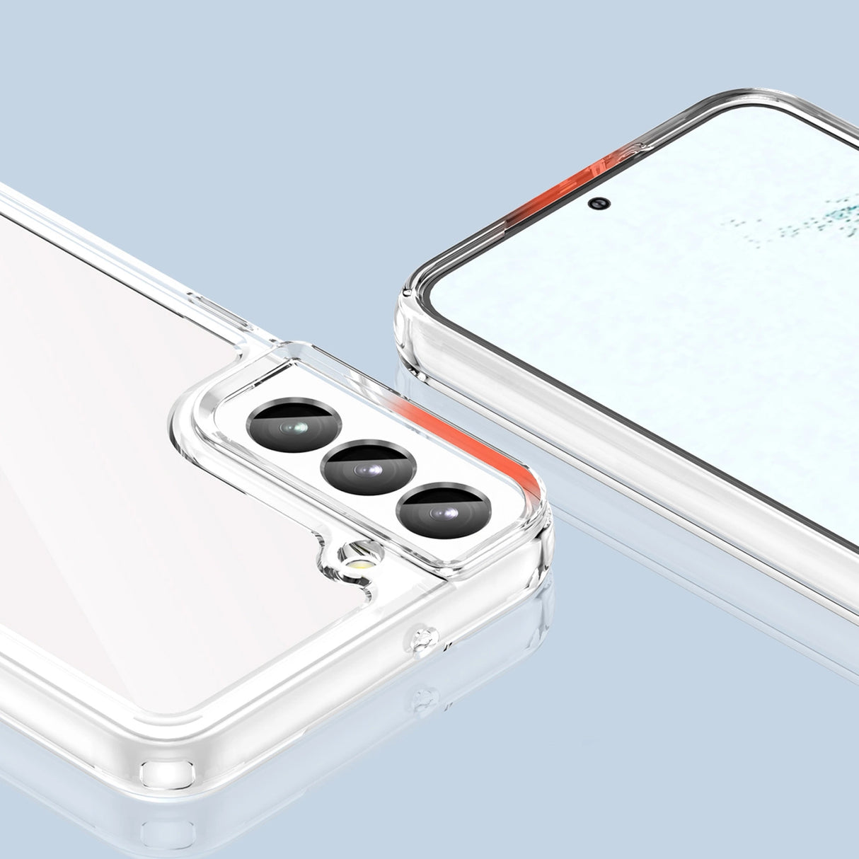 Outer Space Case til Samsung Galaxy S23+ cover med en fleksibel gennemsigtig ramme