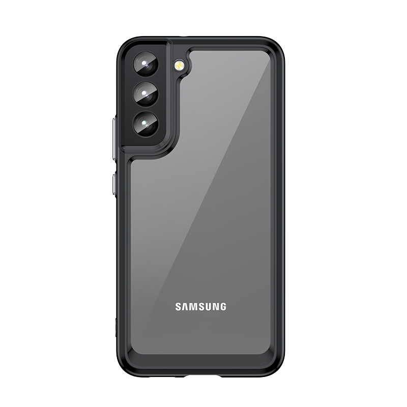 Outer Space Case til Samsung Galaxy S23+ cover med en fleksibel ramme sort